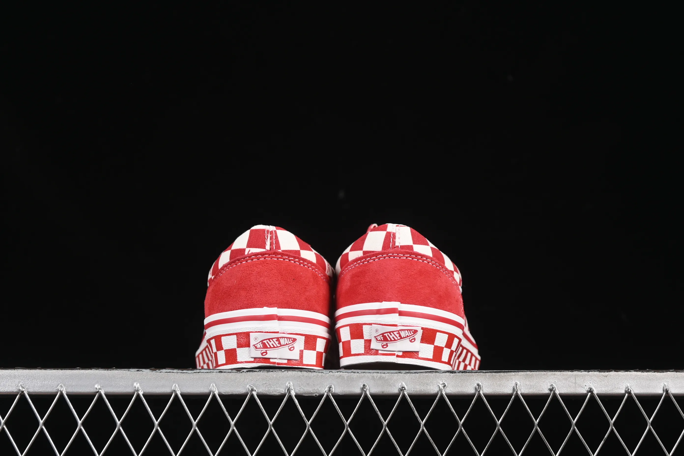 All categories Vans Vans series Vans Low Vans low top Vans Old Skool 36 LX-BMX official new style white and red checkerboard casual canvas shoes VN000D57ERM
